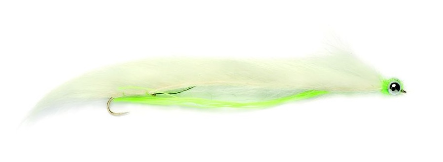 Fulling Mill White Snake Fly Bead Chain Eyes 7cm